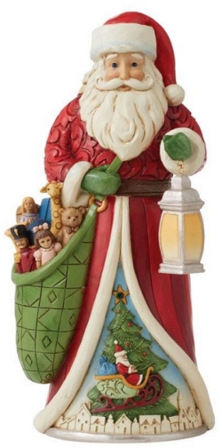 Jim Shore Santa with Toybag